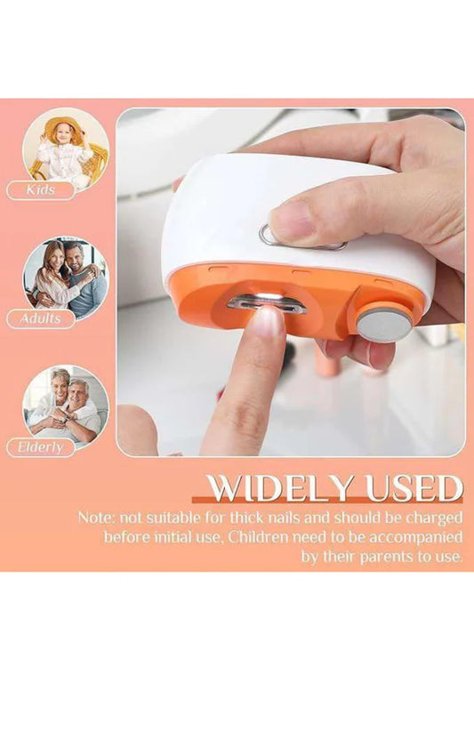 2-in-1 Electric Nail Clipper and Nail Polisher
