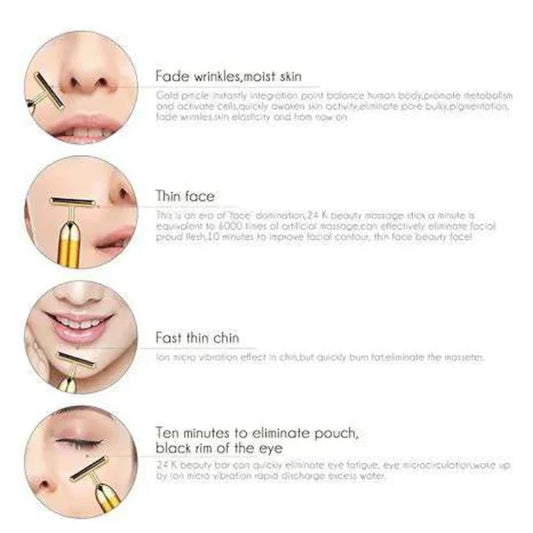 Electric Vibration Facial Massage Roller