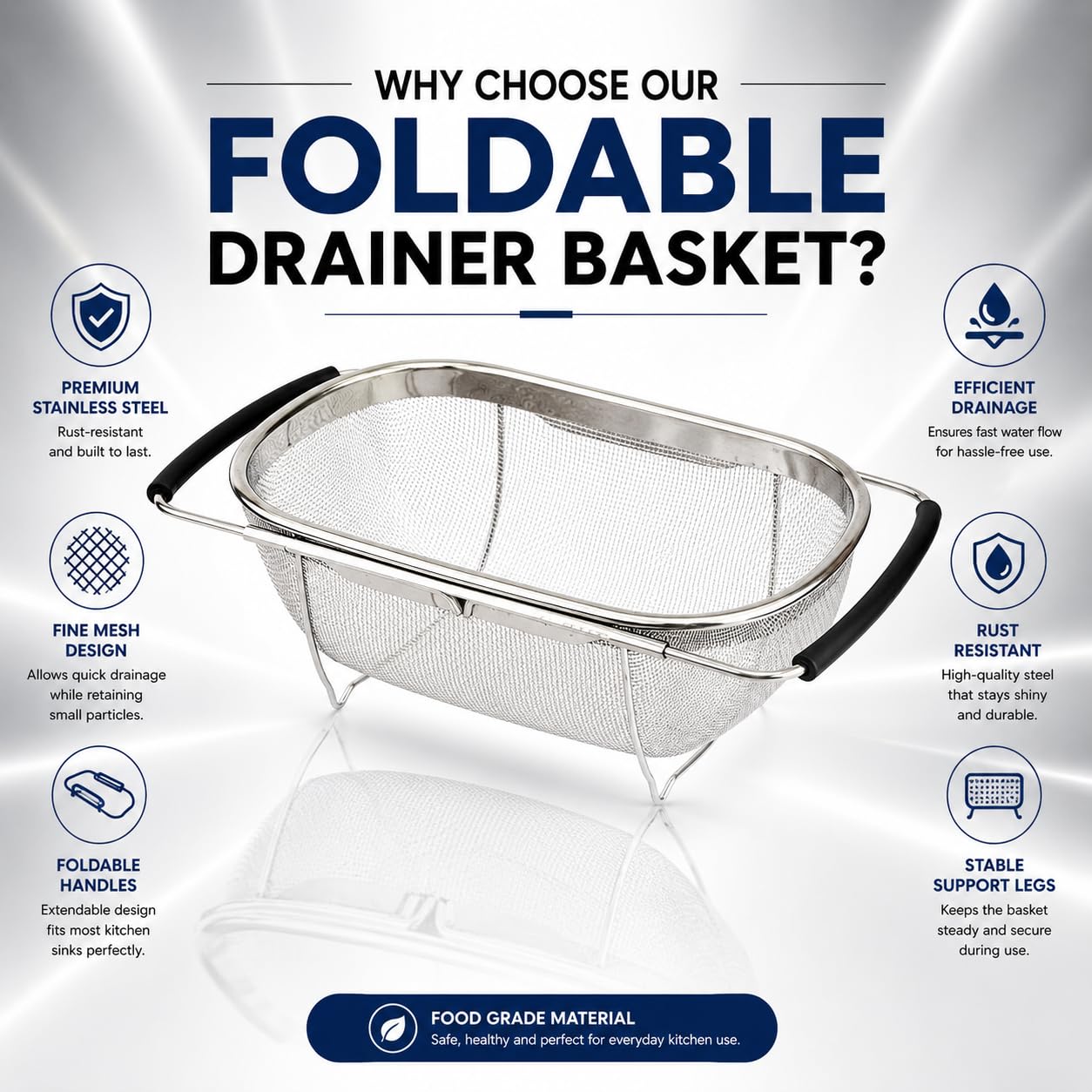 Fruits and Vegetable Washing Basket