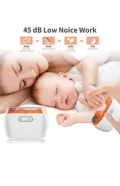 2-in-1 Electric Nail Clipper and Nail Polisher
