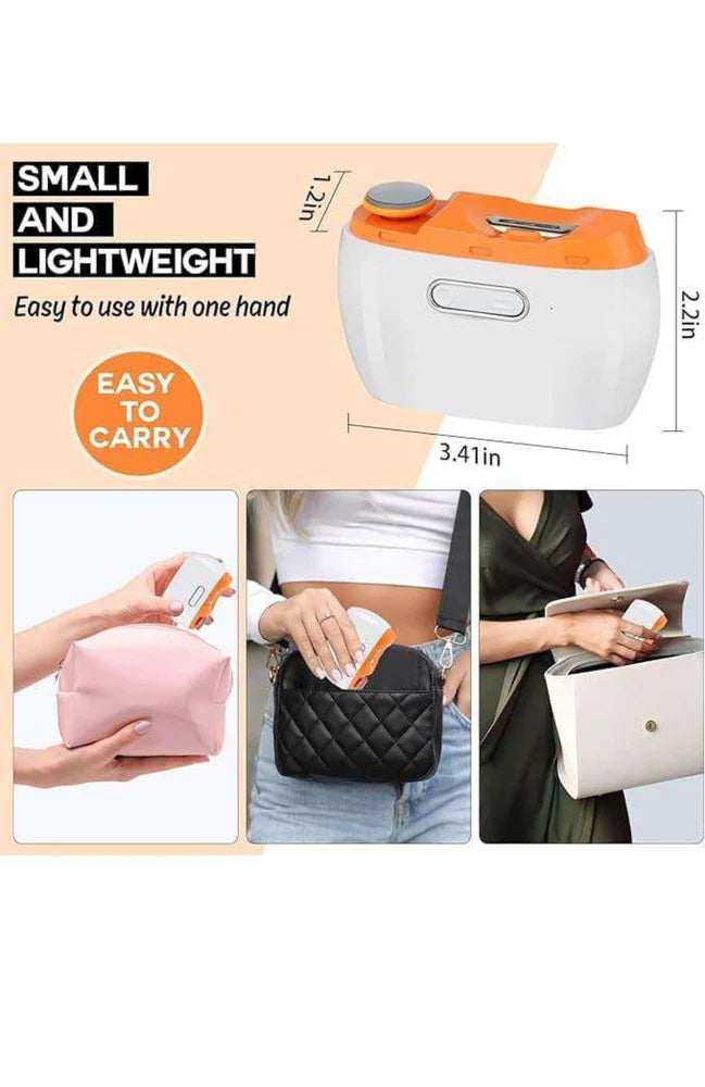 2-in-1 Electric Nail Clipper and Nail Polisher
