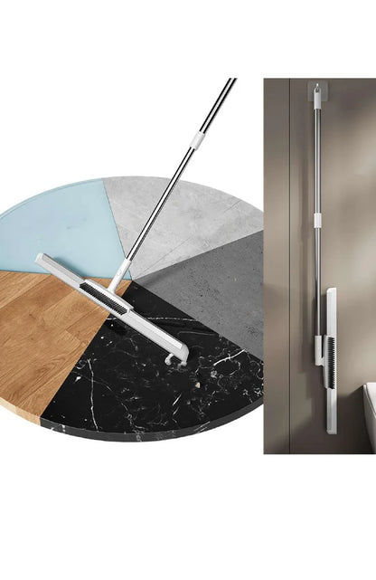 2 In 1 Floor Cleaning Mop Brush Wiper