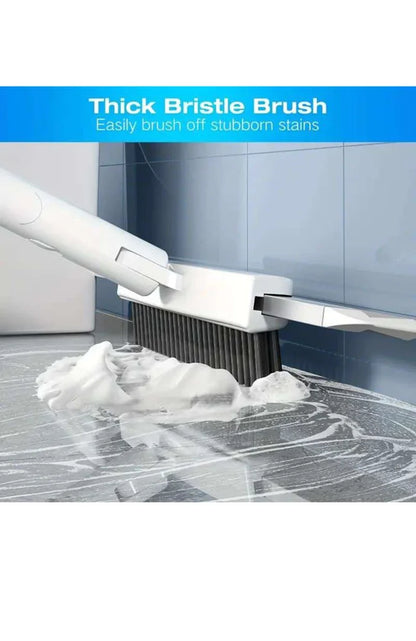 2 In 1 Floor Cleaning Mop Brush Wiper