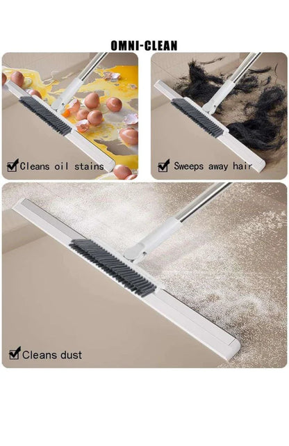 2 In 1 Floor Cleaning Mop Brush Wiper