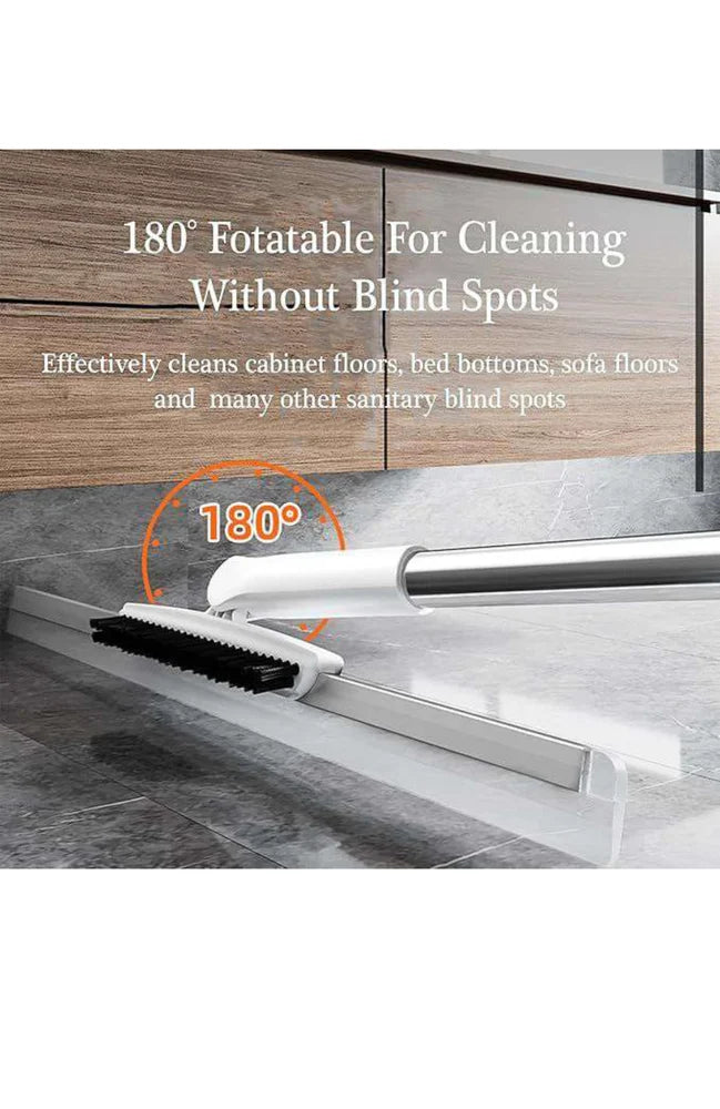 2 In 1 Floor Cleaning Mop Brush Wiper
