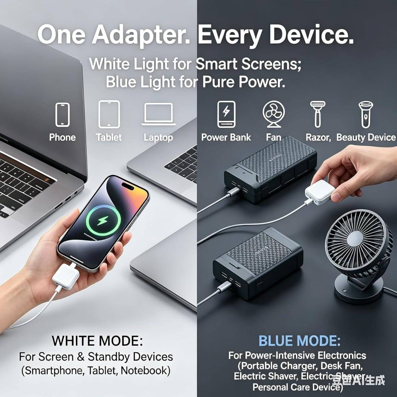 Auto Eject Charging Adapter