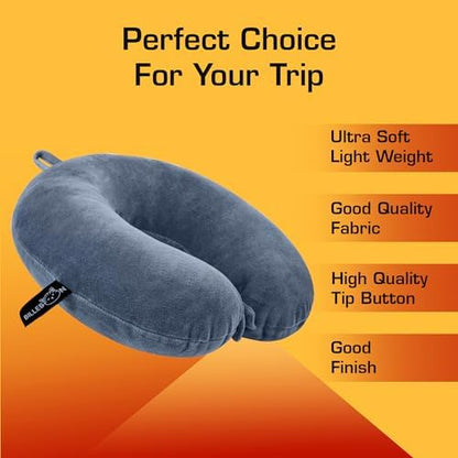 Billebon Premium Neck Pillow for Travelling Airplane Travel Pillow