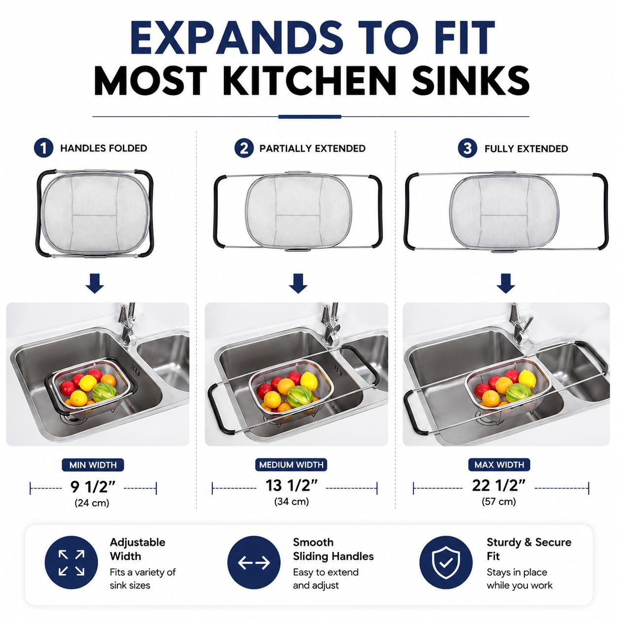 Fruits and Vegetable Washing Basket