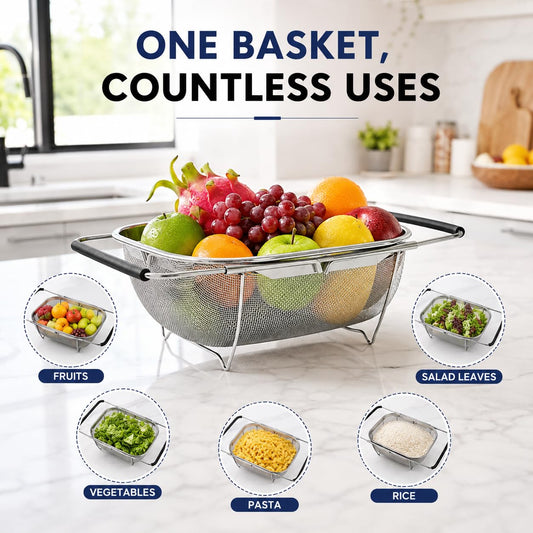 Fruits and Vegetable Washing Basket