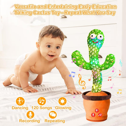 Toys for Kids Dancing Cactus Toys Can Sing Wriggle