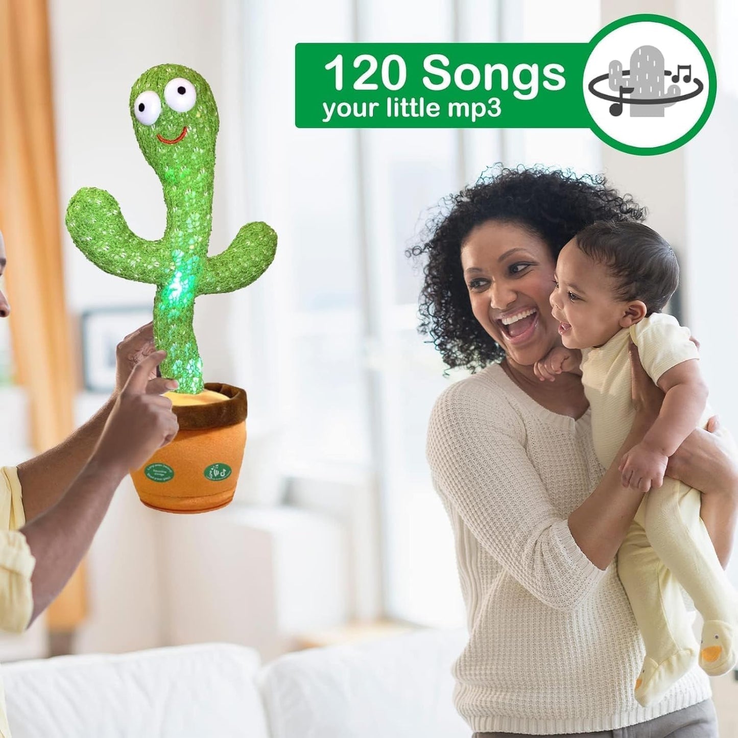 Toys for Kids Dancing Cactus Toys Can Sing Wriggle