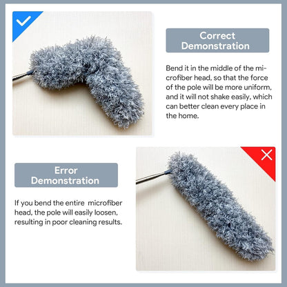 Microfiber Feather Fan Ceiling Duster