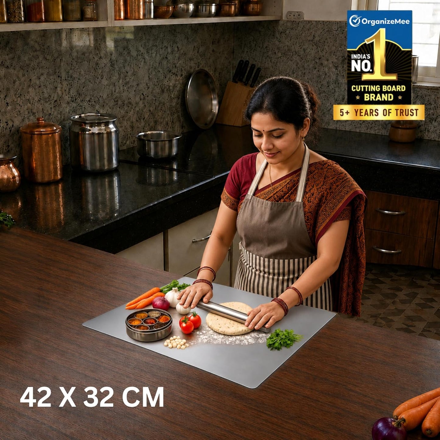 Shellbee Stainless Steel 316 Chopping Board