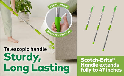 Bucket Spin Mop with Easy Wring & Rinse System