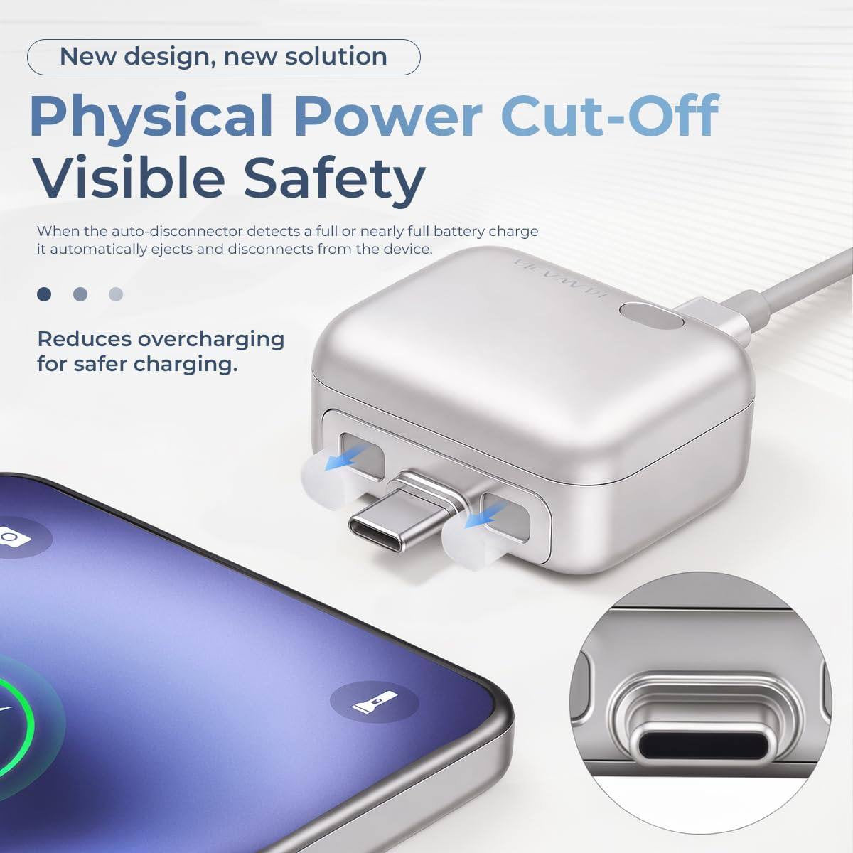 Auto Eject Charging Adapter