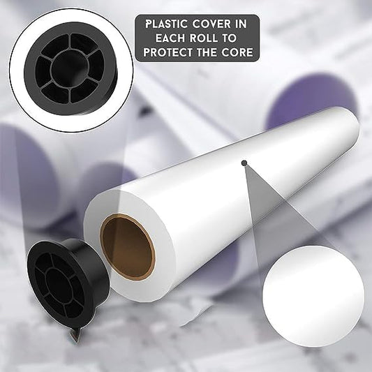 Newspaper Plotter Rolls 21.5Inc 60/70GSM