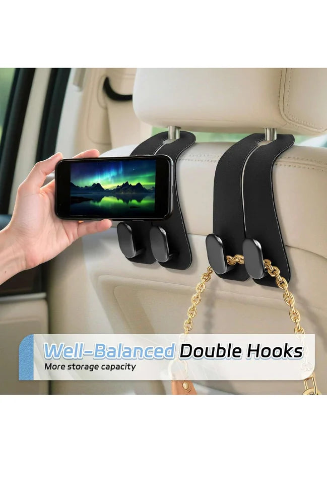 Car Back Seat Headrest Hook