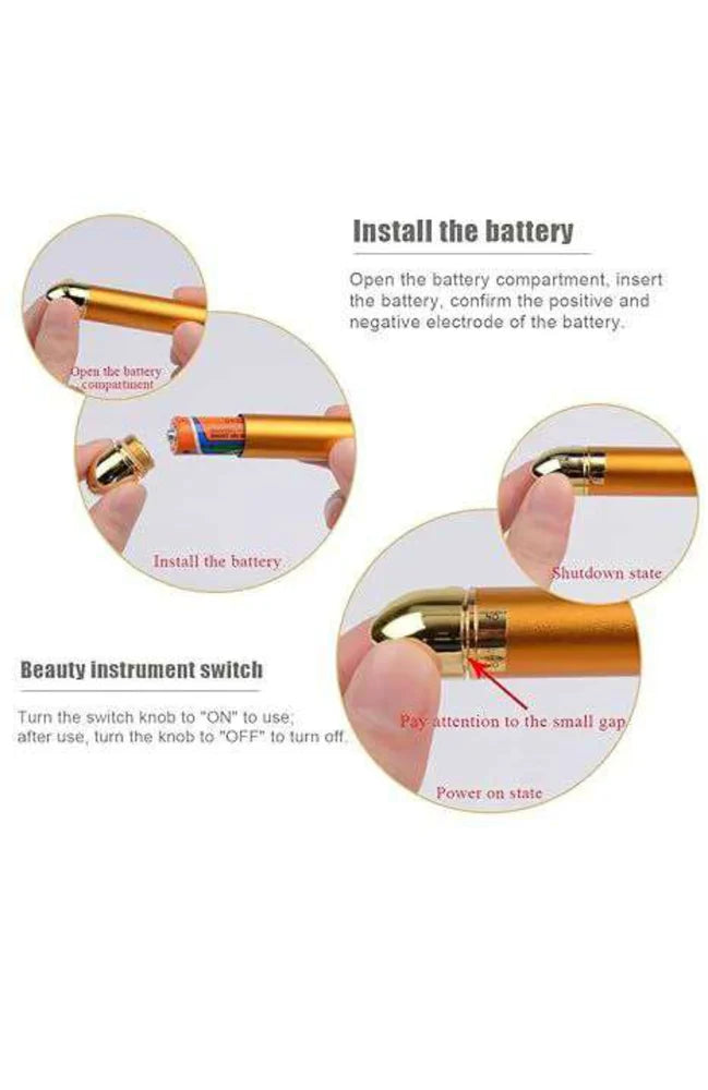 Electric Vibration Facial Massage Roller