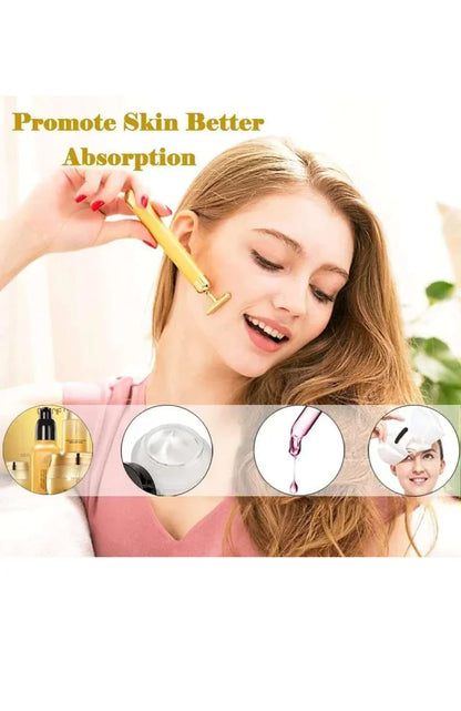 Electric Vibration Facial Massage Roller