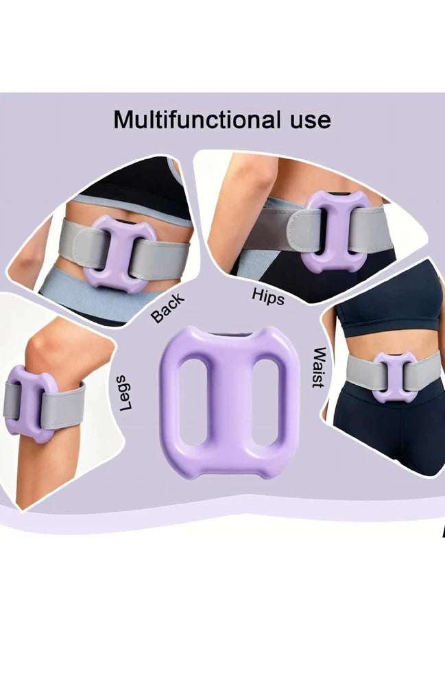 Electric Fascia Ring Massager with Adjustable Belt