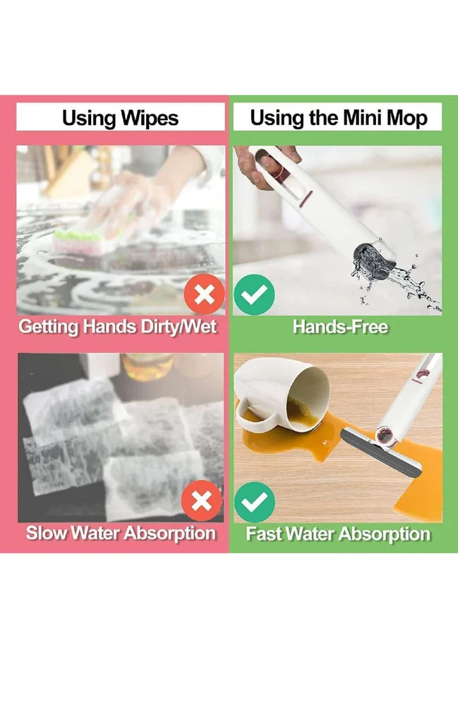 Portable Mini Sponge Mop