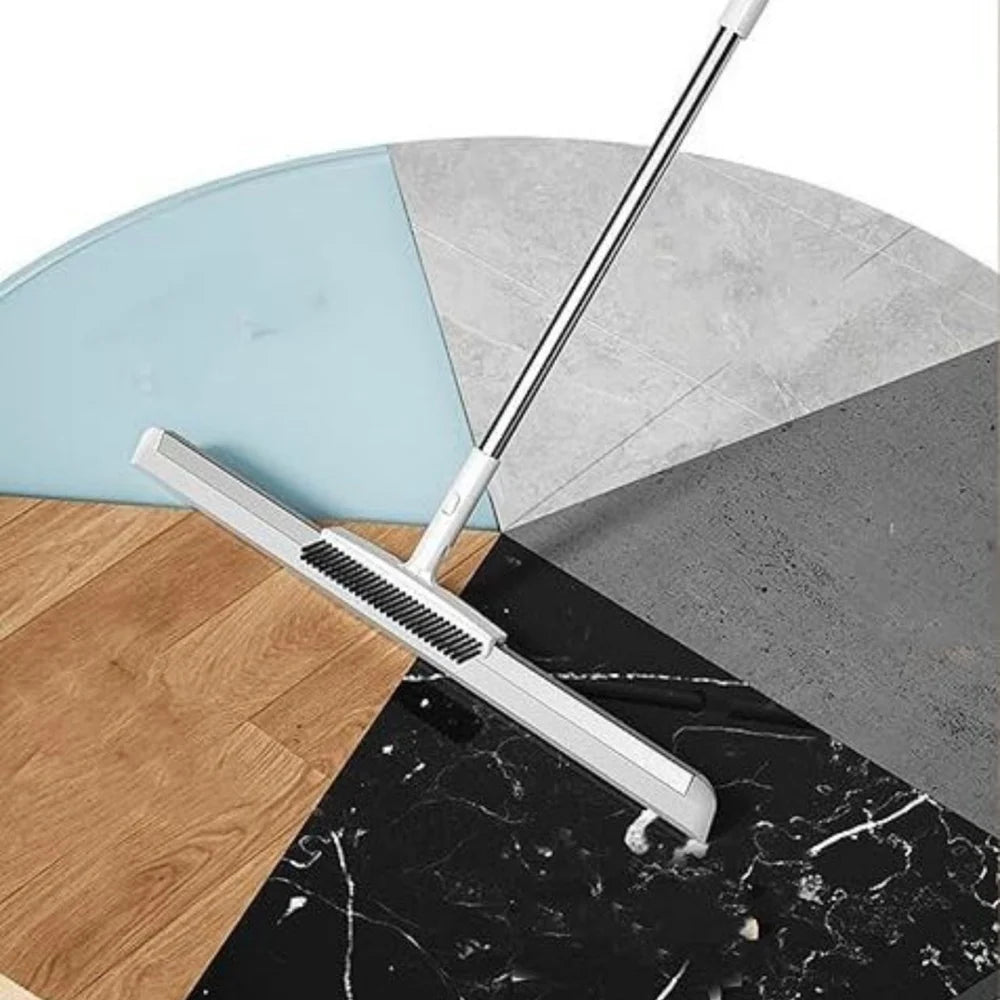 2 In 1 Floor Cleaning Mop Brush Wiper