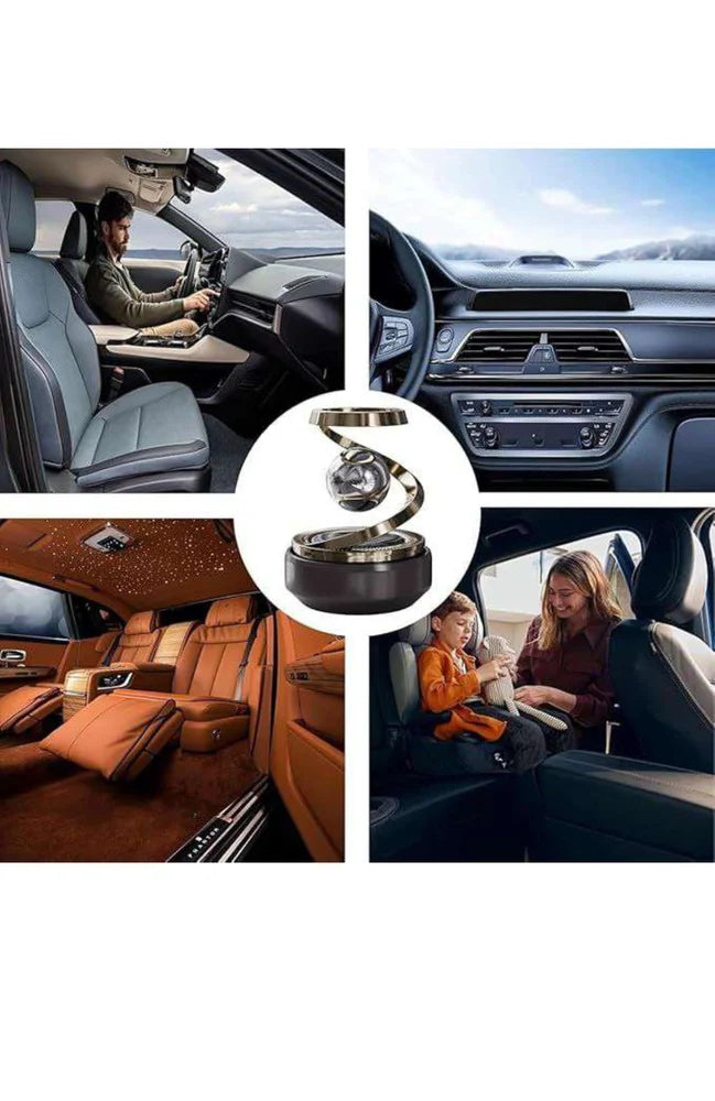 Solar Rotating Car Air Freshener